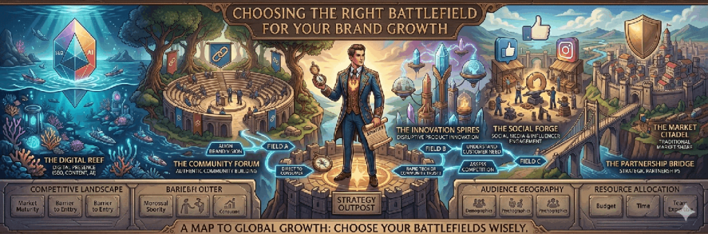 Choosing the Right Battlefield for Your Brand Growth