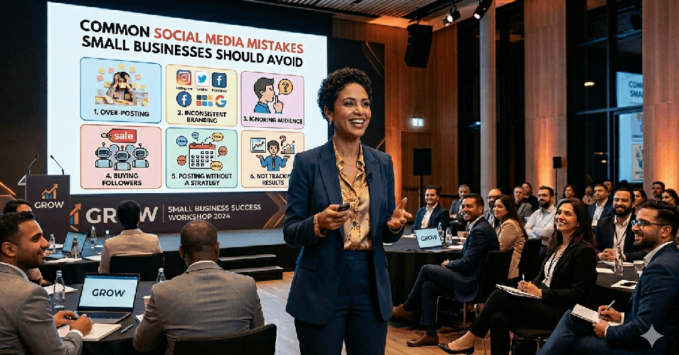 Common Social Media Mistakes Small Businesses Should Avoid DNcompressed 955x500