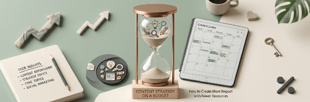 Content Strategy on a Budget: How to Create More Impact with Fewer Resources