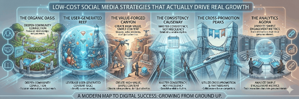Low-Cost Social Media Strategies That Actually Drive Real Growth