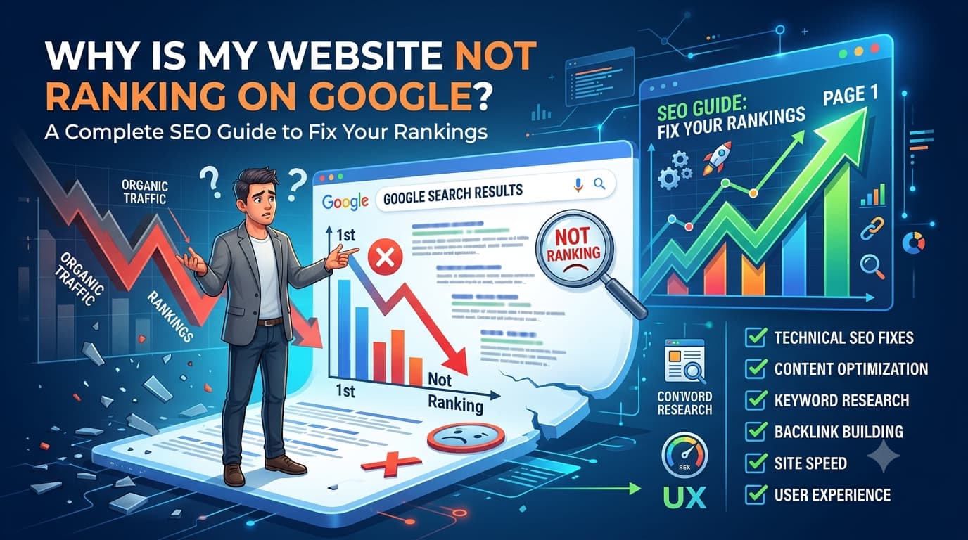 Why Is My Website Not Ranking on Google? A Complete SEO Guide to Fix Your Rankings