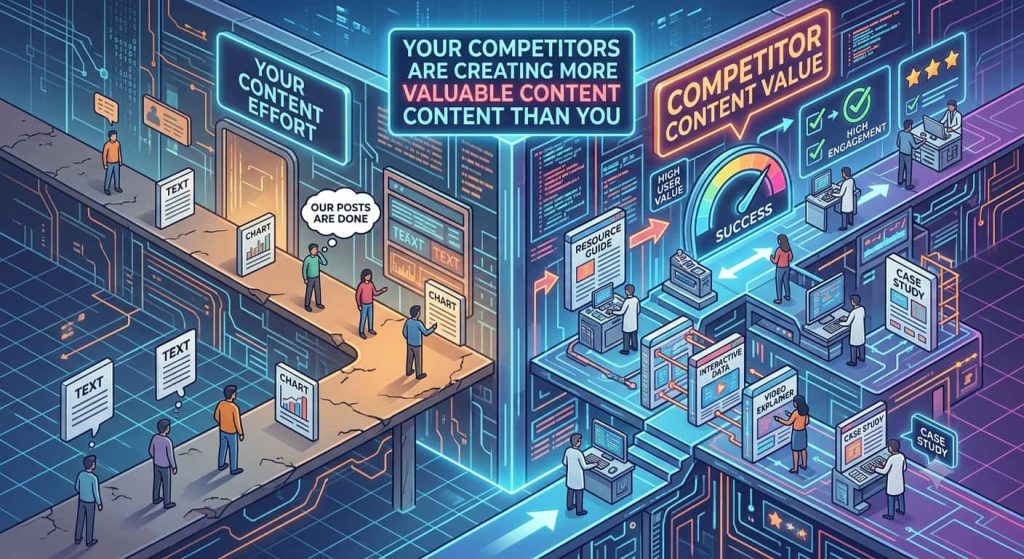 Your Competitors Are Creating More Valuable Content Than You