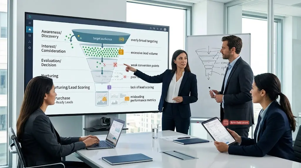 Common mistakes that reduce lead generation quality