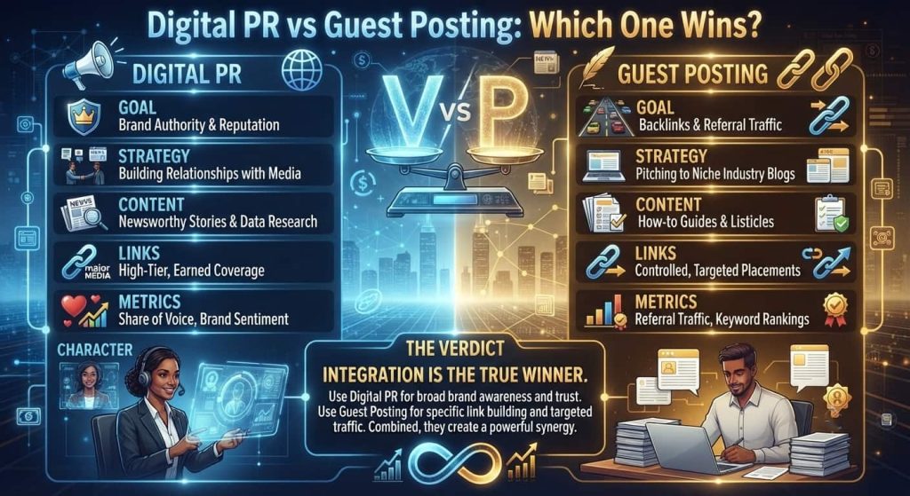 Digital PR vs Guest Posting