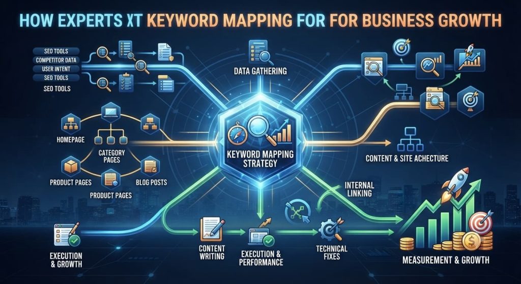 How SEO Experts Use Keyword Mapping for Business Growth