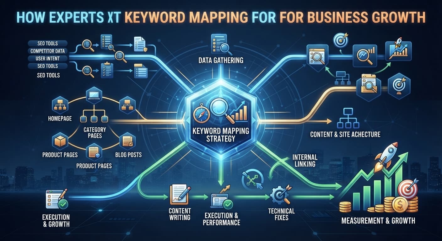 How SEO Experts Use Keyword Mapping for Business Growth