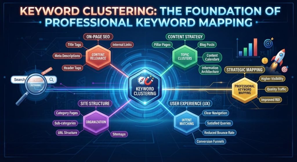 Keyword Clustering: The Foundation of Professional Keyword Mapping