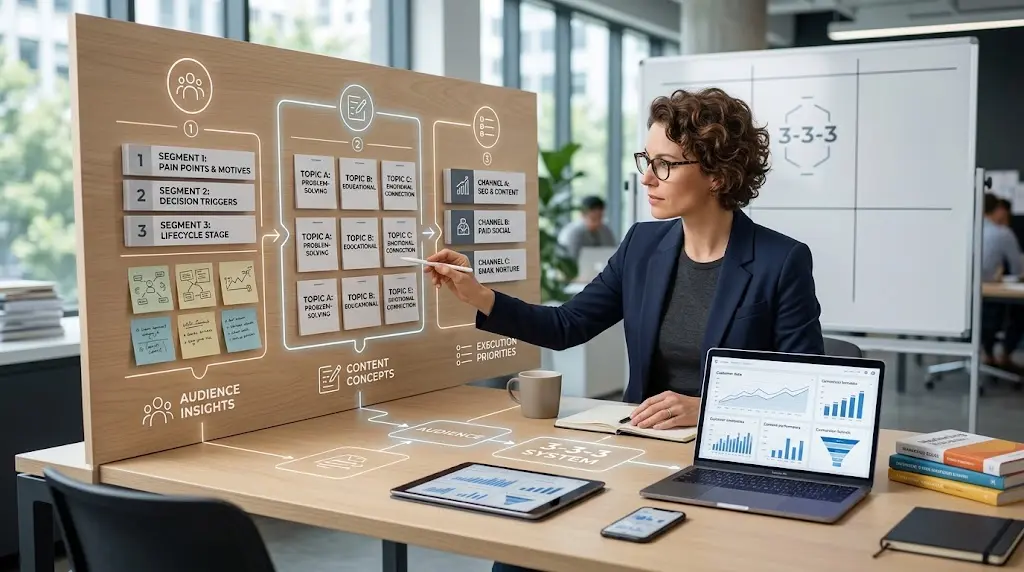 Five main digital marketing strategies including SEO content social media email and paid advertising