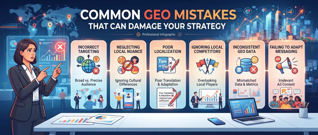 Common GEO Mistakes That Can Damage Your Strategy