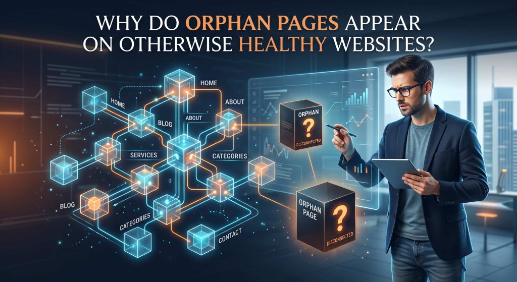 Why Do Orphan Pages Appear on Otherwise Healthy Websites