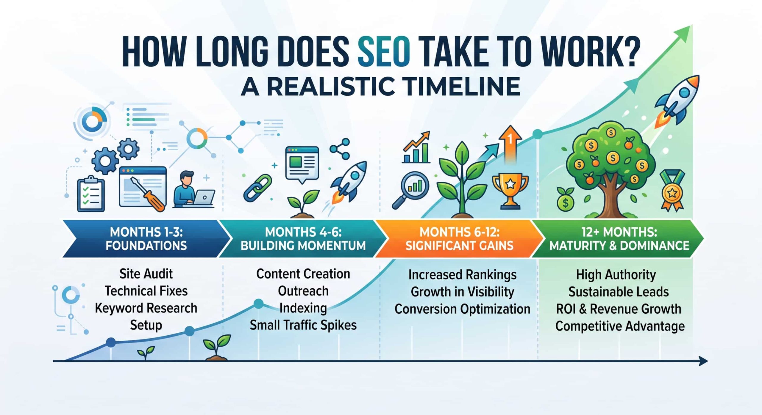 How Long Does SEO Take to Work? A Realistic Timeline